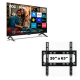 AOC 43 Pulgadas ROKU TV + SOPORTE DE TV
