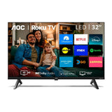 AOC TV 32 PULGADAS HD ROKU  SMART TV