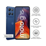 MOTOROLA G15 8+512GB AZUL