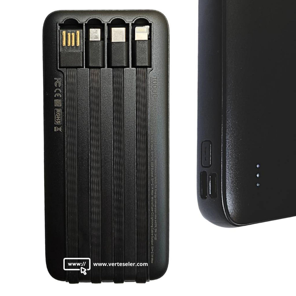 POWER BANK P1 10,000 mha NEGRO