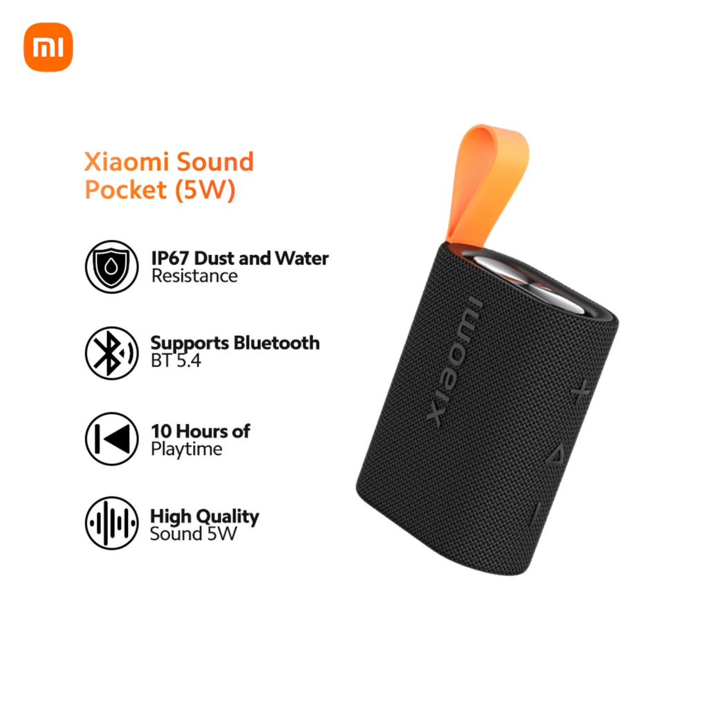 XIAOMI S28D/ H SOUND POCKET 5W BOCINA NEGRO