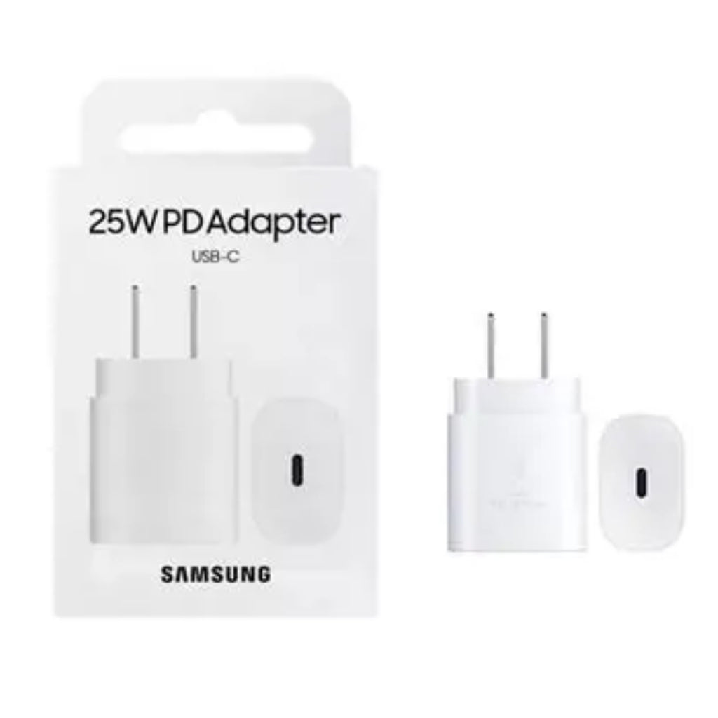 CARGADOR SAMSUNG 25W ORIGINAL A/C  BLANCO