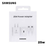 CARGADOR SAMSUNG 25W ORIGINAL A/C  BLANCO