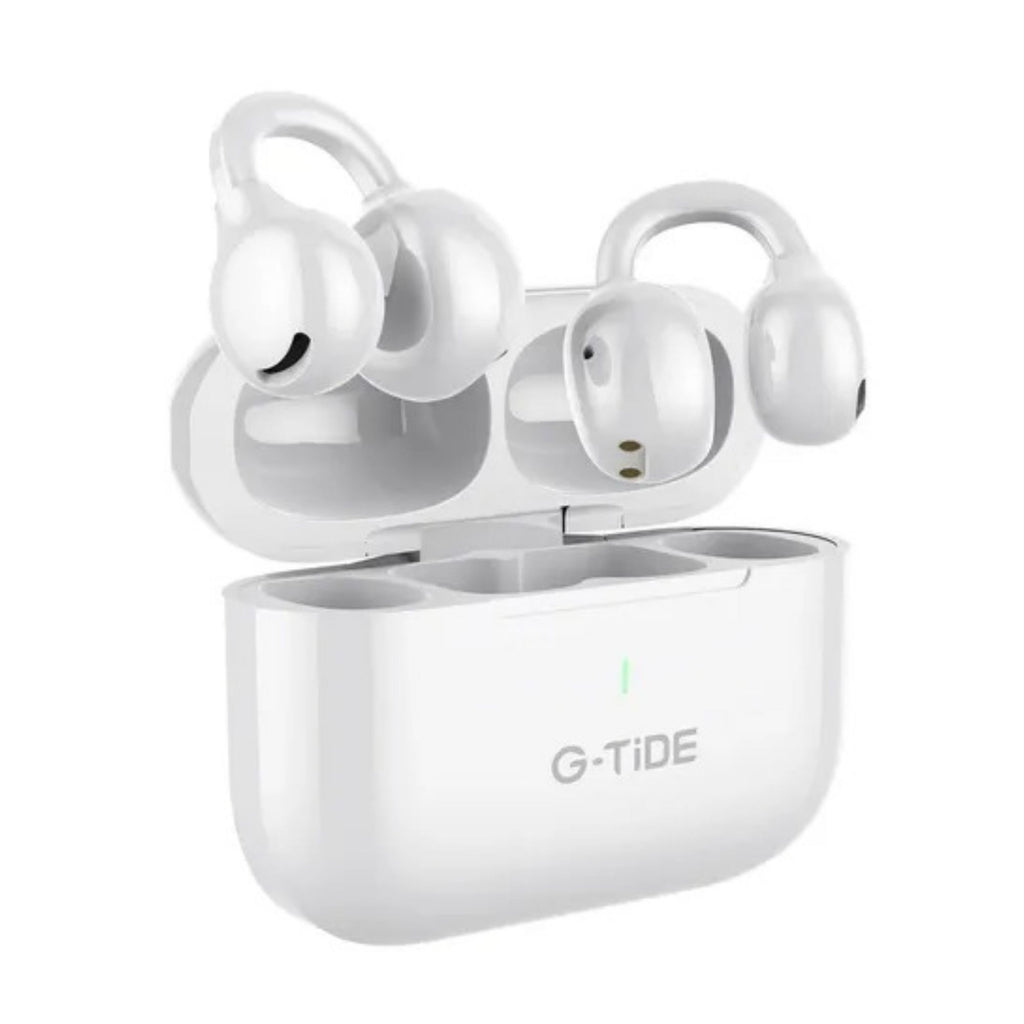 G-TIDE CLIP-ON EARBUDS BLANCO