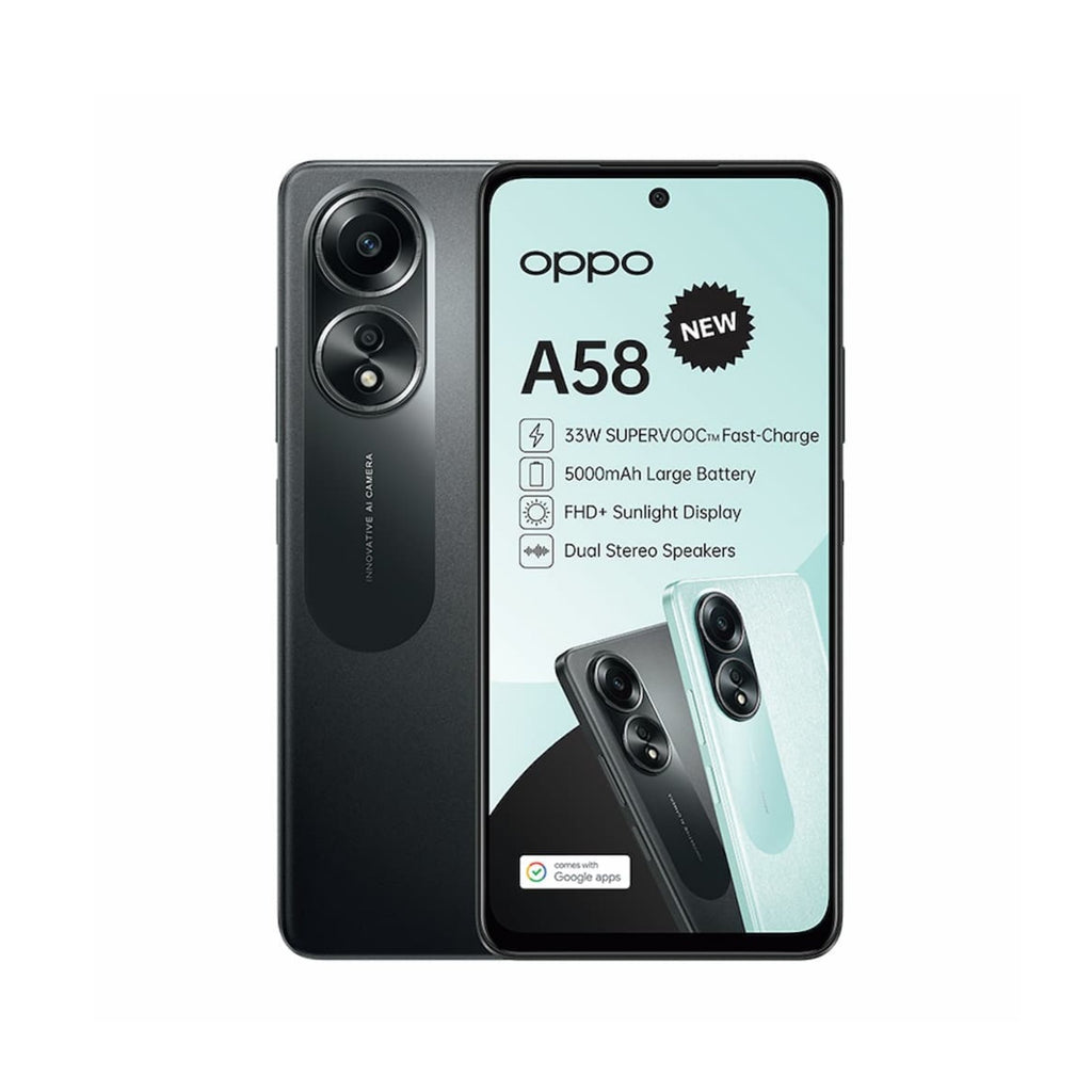 OPPO A58 8+256GB NEGRO