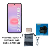 SAMSUNG A37 5G 8+256GB GRIS + BUDS L22