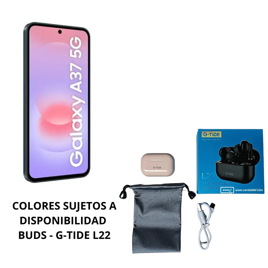 SAMSUNG A37 5G 8+256GB VERDE + BUDS L22