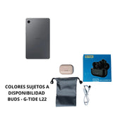 SAMSUNG TAB A11 8.7 PULGADAS GRIS  + BUDS L22