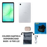 SAMSUNG TAB A11 8.7 PULGADAS PLATA + BUDS L22